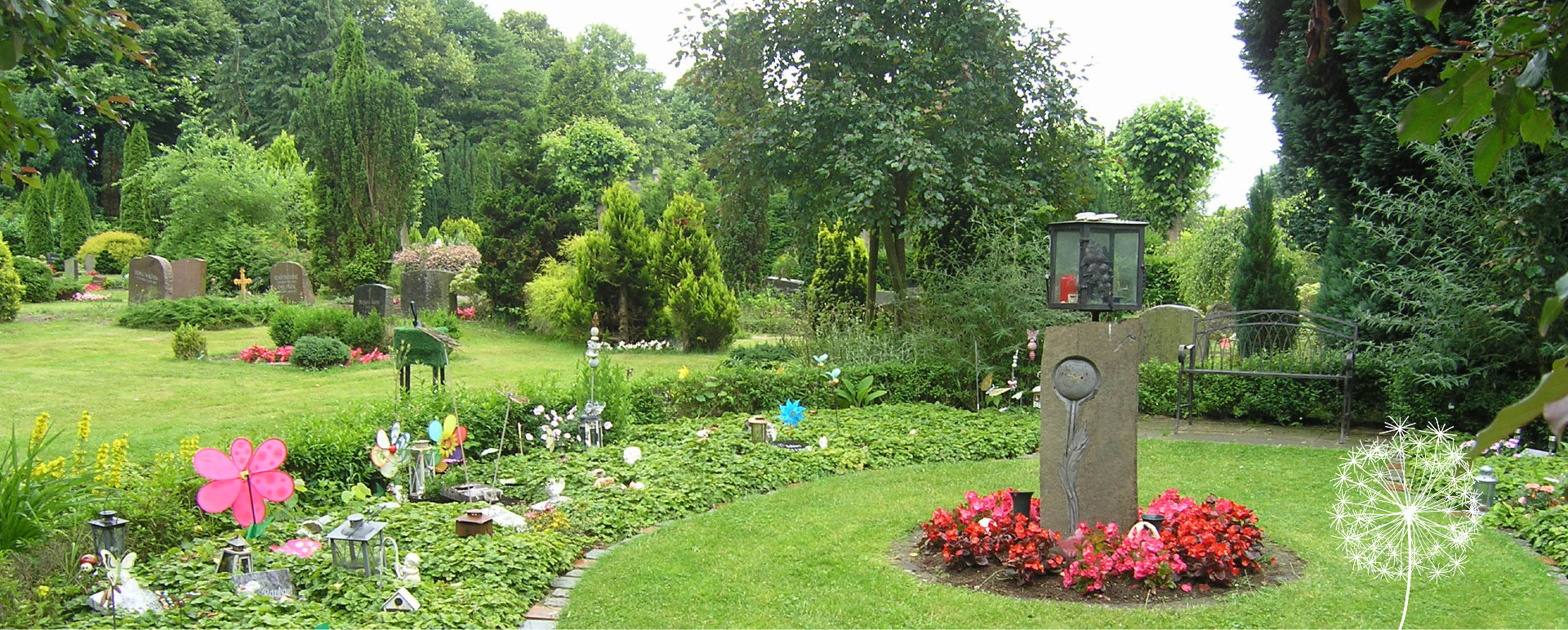 Garten der Kinder Verwaiste Eltern und trauernde Kinder