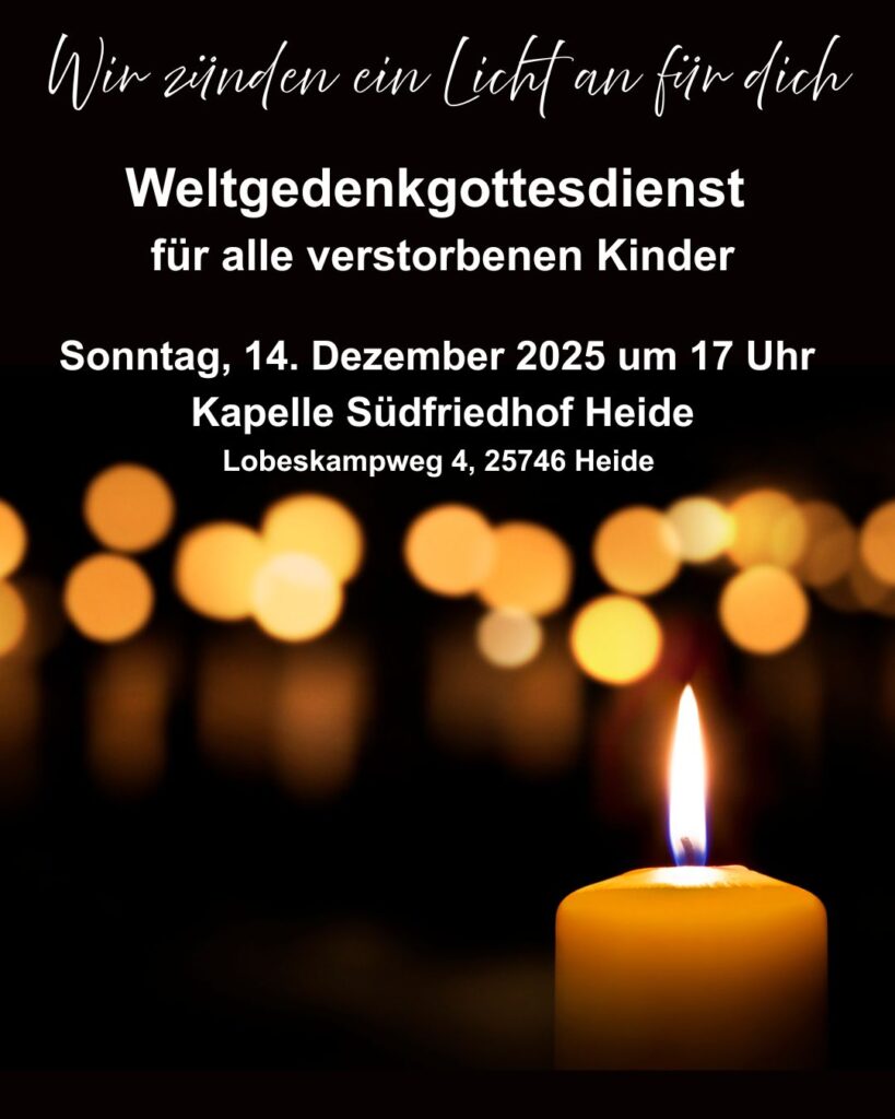 Weltgedenkgottesdienst Heide 2025